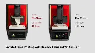 ⚡ Experience the Magic of Hyper Speed Printing of Rasie3D Standard White Resin!