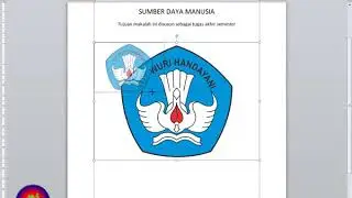 Tutorial # cara membuat cover  makalah atau karya tulis yang benar