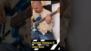 Fender Vintera II 60s Jazz Bass. Próxima #review #shortsvideo #shorts @MatGuitars1