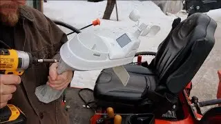 Installing an AcuRite Weather Station Using A Kubota BX2370