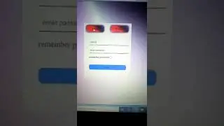 login and register form using html and css and Javascript