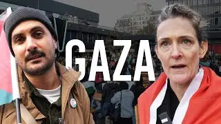 London Euston Protestors call for Gaza Ceasefire