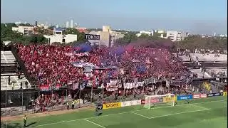 la hinchada de CERRO porteño en Manuel Ferreira