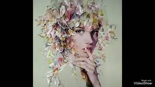 Китайская художница Венди Энджи(Wendy Ng). Современная живопись.