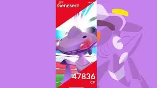 Pokemon GO Genesect Solo Raid (Using Mega Charizard Y Only)