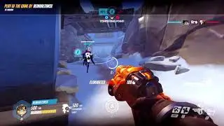 Overwatch Lore: When bjorn turret takes all the Glory! 4 kill potg