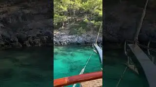 Gulet mod⛵️💙🤍⚓️ #göcek #muğla #deniz #sea #holiday #sun #güneş #yaz #summershorts #tatil #tekne