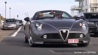 Alfa Romeo 8C - Звук двигателя V8!