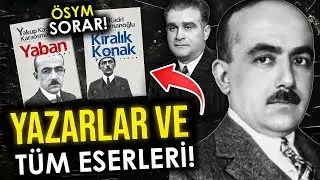2 SAATTE TÜM YAZAR ESERLER FULL TEKRAR🔥 2024 AYT EDEBİYAT