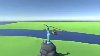 Early Flight Test in Unity