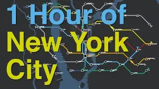 One Hour of MINI METRO: New York City [Colorblind Friendly]