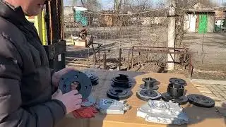 Комплект установки китайского двигателя 9 л с на мотоблок мотор сич