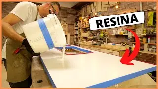 Come Realizzare un Piano Effetto Marmo con Resina Epossidica. GUIDA PASSO PASSO