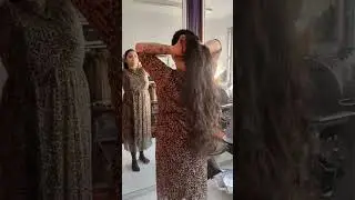 наращиваем донорские неокрашенные кудрявые волосики #новыйуренгой#наращиваниеволос