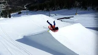 Sledding with Friends