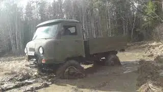 Пробуем головастика. Первый выезд после доработок.