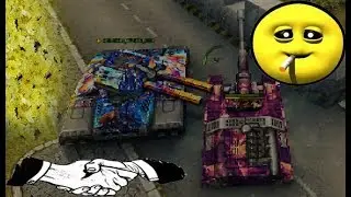 Tanki online - I decided to protect juggernaut guy