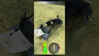 Fisker Ocean Conquers a City/Mud Off-Road Track in BeamNG #short #shorts