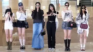 아이브 (IVE) '도쿄돔 콘서트' 출국 Airport Departure｜김포공항 240903
