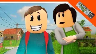 🔥 СКУЛБОЙ СБЕЖАЛ В РОБЛОКСЕ 😈 SchoolBoy Runaway ROBLOX КРУТОЙ ПАПА РЕАКЦИЯ