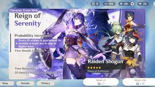 pulling for raiden shogun be like