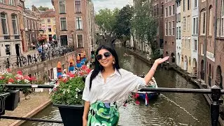 For the First time Louis eat from the Wall and for the first time visit Utrecht city Netherlands