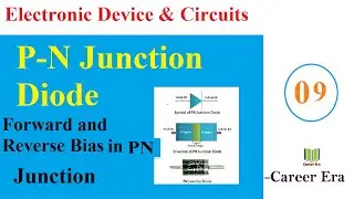 Forward and Reverse Bias in PN Junction Diode | V-I characteristic of a diode | Career Era | Part-9