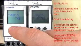 23141 23151   Set or Review clock settings