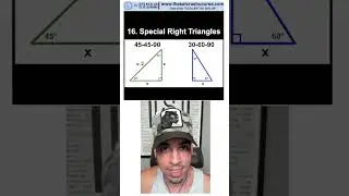 Formula 16 - Special Right Triangles