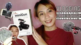 REVIEWING SENDA MINIGUN MICROPHONE | MIC FOR VLOGGING