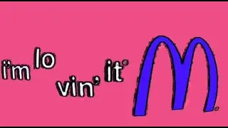 McDonalds Exciting Letters Zani Logo Effects!