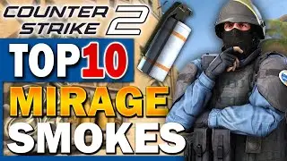 CS2: TOP 10 SMOKES FOR MIRAGE
