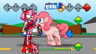 AMY VS PINKIE PIE In Friday Night Funkin' be like | Funkin' Is Magic Extras (FNF Mod) PART 3