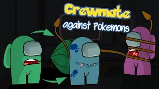 Crewmate Kills 4 Pokemon Characters | Among Us Animation