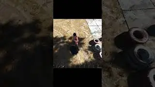 SCUM - russian noob on ground XD 