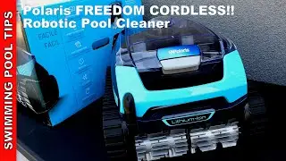 Polaris FREEDOM™ Cordless Robotic Cleaner - 2.5 Hour Run Time & Easy Retrieval System!