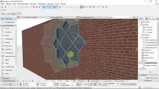 Нестандартное окно в ArchiCAD