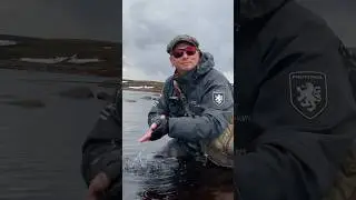 🎣Ловля сёмги на Кольском. Первый рыболовный день #кольский #нахлыст ##рыбалканахлыстом #flyfishing