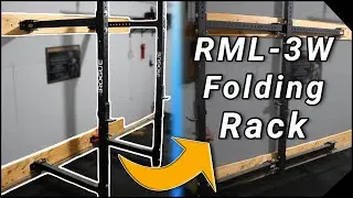 Rogues BEST Space Saving Squat Rack For Garage Gyms? | RML-3W Review