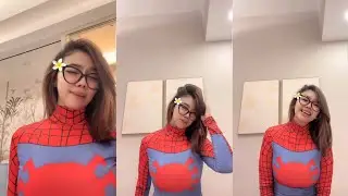 LIVE NISWAH BM KOSTUM SPIDER MAN BIKIN HALU 😍