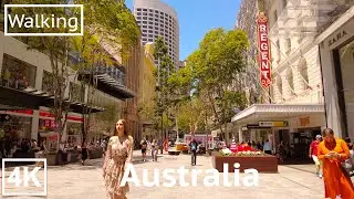 Walking tour in Brisbane, Australia | 4K