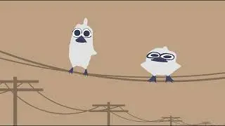 two birds on a wire meme