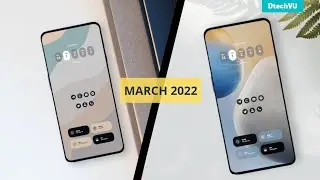 My March Android Setup in Material Design 😍 | Best Android Setup