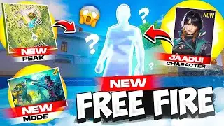 New Free Fire is Here😍 New Peak, Character, New Update! OB41 Update -advance server