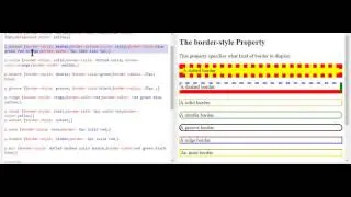 css border radius  css border color  css border bottom css border width css border css border style