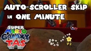 [TAS] Super Mario Galaxy - Battlerock Barrage in 1:00.73