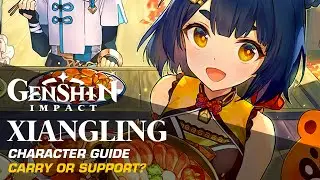 Genshin Impact Character Guide: Xiangling - Carry or Support? Please Read Pinned!