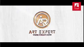 Art experts wood Logo Animation