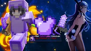 Mai Sakurajima 16x - minecraft bedwars texture pack (anime texture pack)