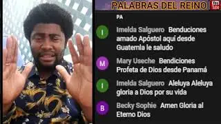 Recibelo hoy / deja la incredulidad / Profeta Ezequiel Enga / Palabras del REINO